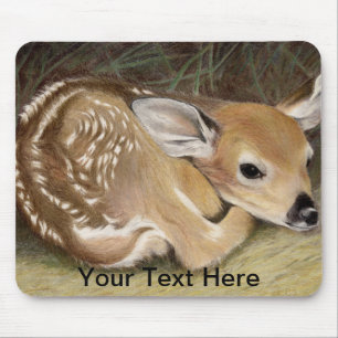 Spring Fawn Mouse Pad
