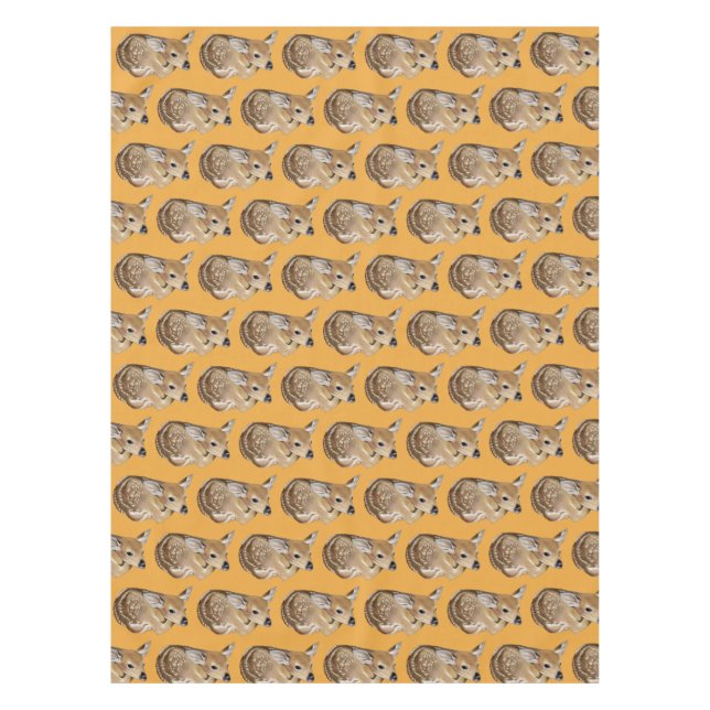 Spring Fawn Tablecloth (Front)