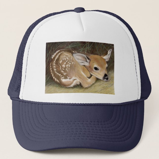 Spring Fawn Trucker Hat (Front)