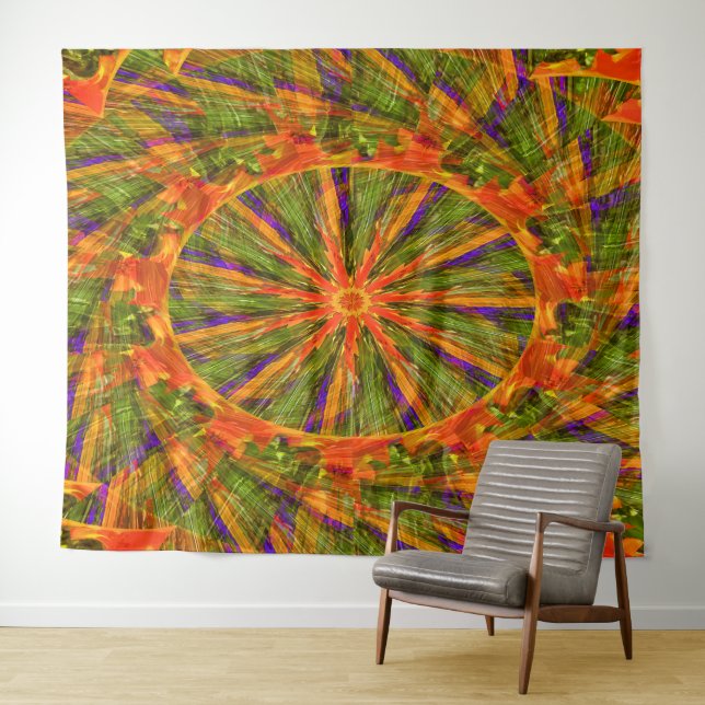 Spring Ferris Wheel..... Tapestry (In Situ (Horizontal))