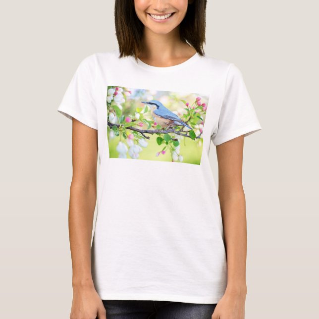 spring fling bluebird clothes T-Shirt (Front)