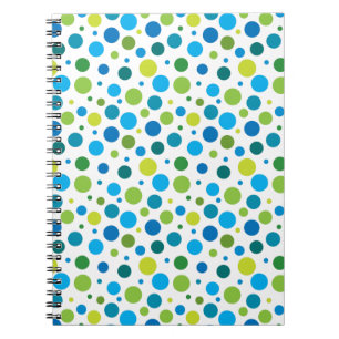 Spring Fling Dots Notebook