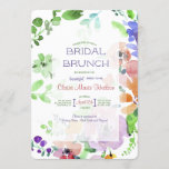 Spring Fling Invitation<br><div class="desc">A lovely, watercolor floral featured as a bridal shower invitation but beautiful for any feminine celebration. The card is easy to customise with your wording, font, font colour, paper shape options and choice of six paper types.Not exactly what you're looking for? All our products can be custom designed to meet...</div>