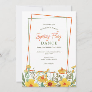Spring Fling Invitation