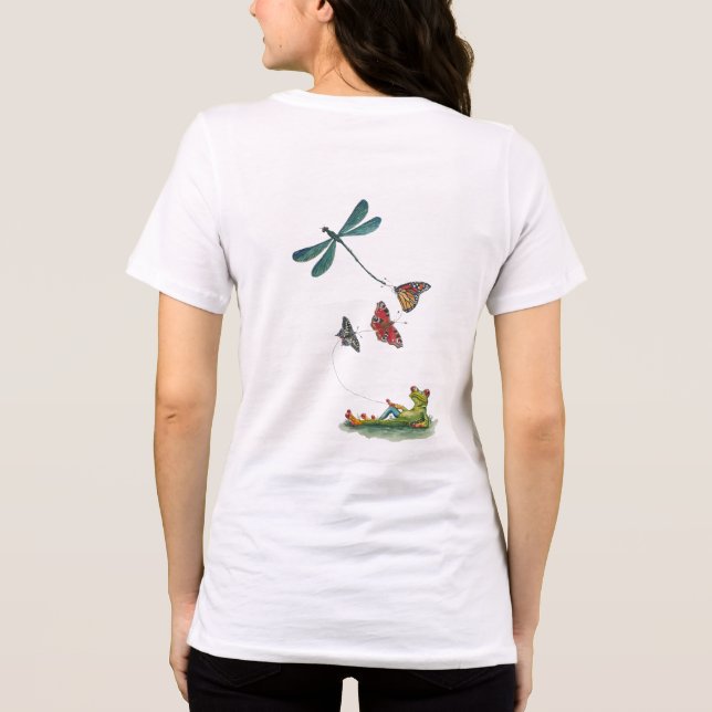 Spring Fling T-shirt Tri-Blend Shirt (Back)