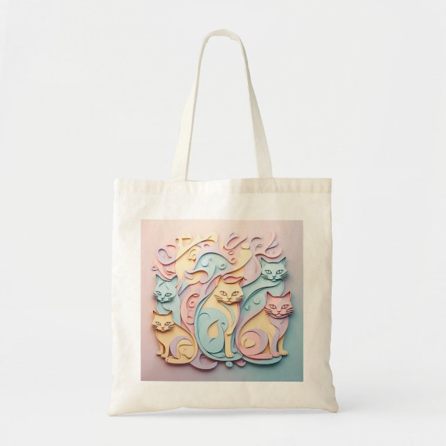 " SPRING FLING " TOTE BAG (Front)
