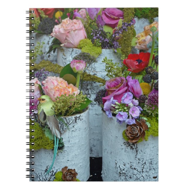 Spring floral arrangements notebook (Front)