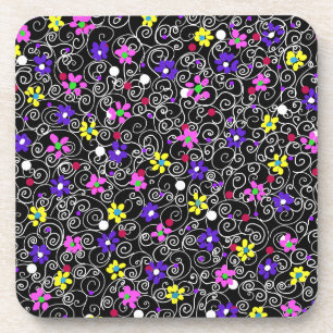 Spring Floral Art Coaster