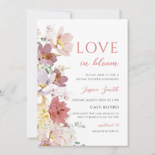 Spring Floral Bridal Shower Invitation