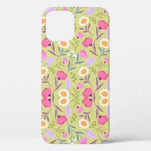 Spring floral iPhone 12 pro case