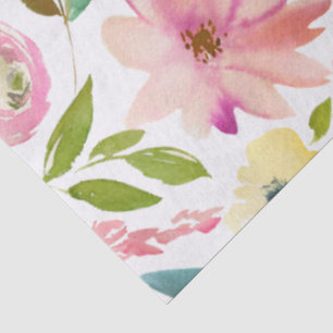 Spring Floral Colourful Happy Multi Use Tissue Paper