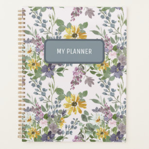 Spring Floral Day Planner