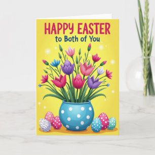 Spring Floral Easter Card