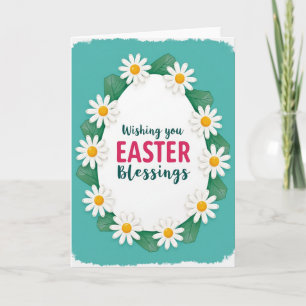 Spring Floral Faux Foil Card