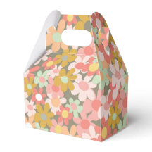 Spring Floral Favour Box