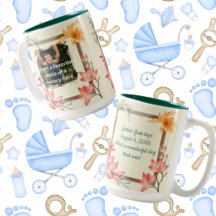 Spring Floral Frame Customisable Photo Text