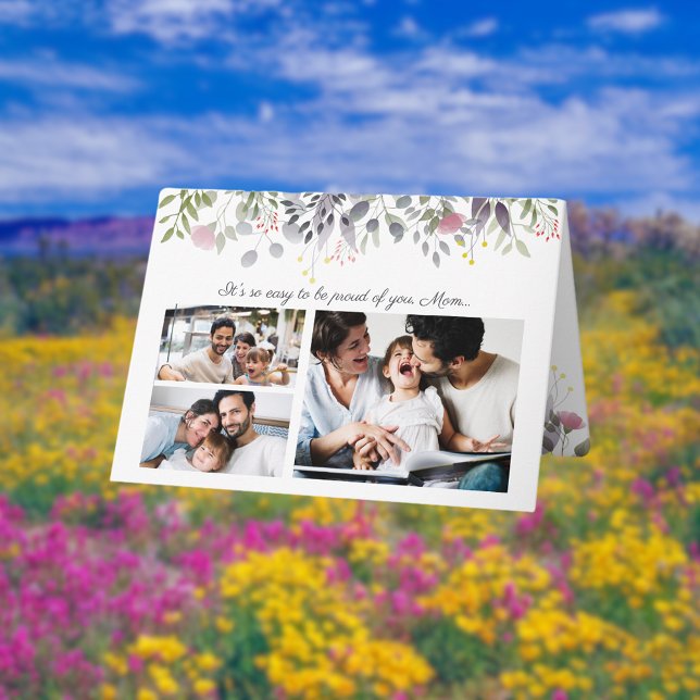 Spring Floral Happy Birthday Mum Card (Creator Uploaded)