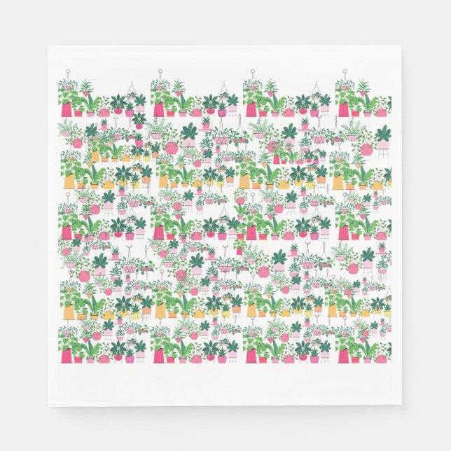 Spring Floral Napkins (Front)