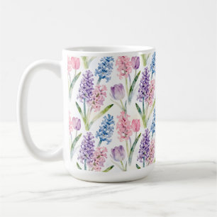 Spring Floral Pattern Coffee Mug