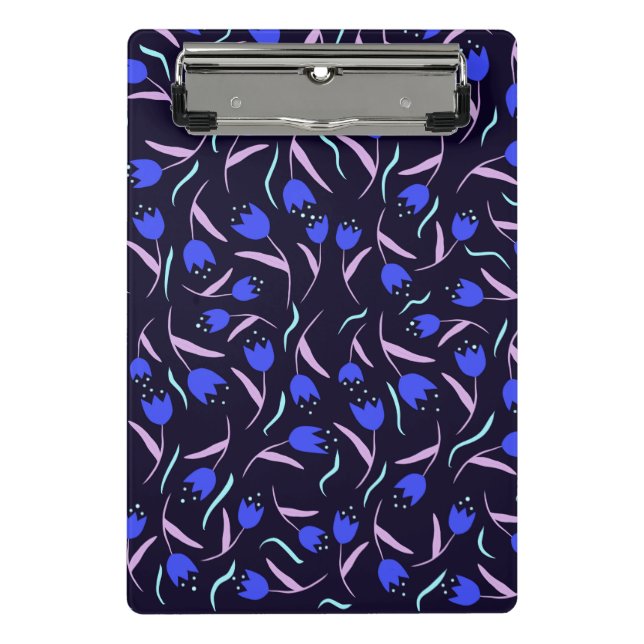 Spring Floral Pattern Mini Clipboard (Front)