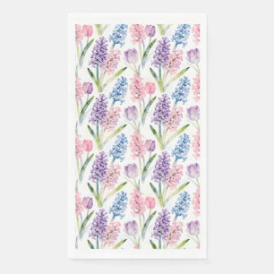 Spring Floral Pattern Napkin