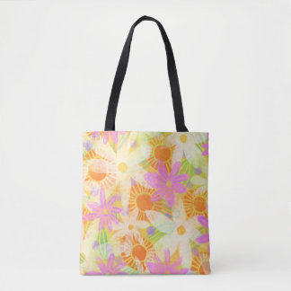 Spring Floral Tote Bag