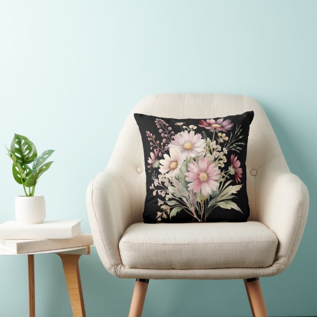 Spring Floral Wedding  Cushion (Chair)
