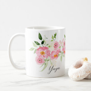 Spring Floral Yaya Coffee Mug