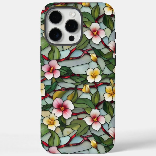 Spring Florals In Pink And Yellow Case-Mate iPhone Case (Back)