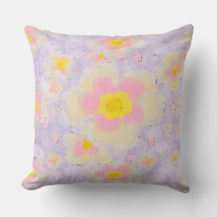 Spring Florals (lilac) Cushion
