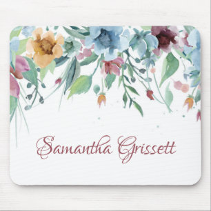 Spring Florals Mouse Pad