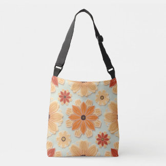 Spring Flower Crossbody Bag