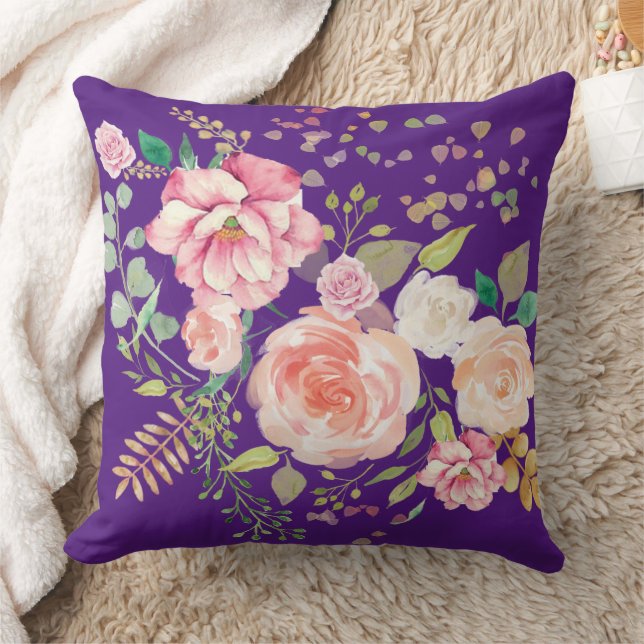 spring flower  cushion (Blanket)
