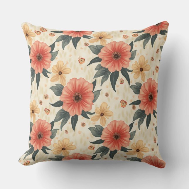 Spring Flower Cushion (Front)