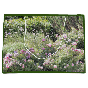 Spring Flower Garden Large Gift Bag