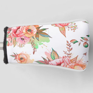 spring Flower Golf Head Cover