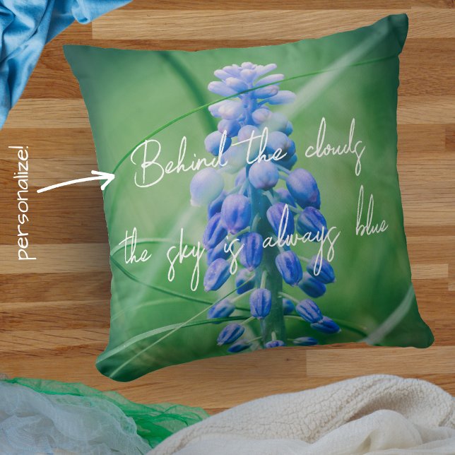 Spring Flower (Grape Hyacinth) Cushion (Creator Uploaded)