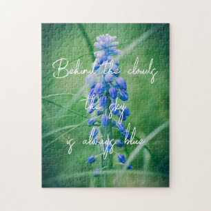 Spring Flower (Grape Hyacinth) Jigsaw Puzzle