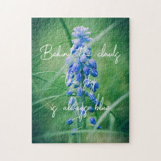 Spring Flower (Grape Hyacinth) Jigsaw Puzzle