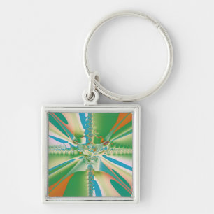 Spring Flower Key Ring