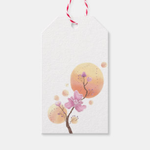 spring flower Mother Day Gift Tags