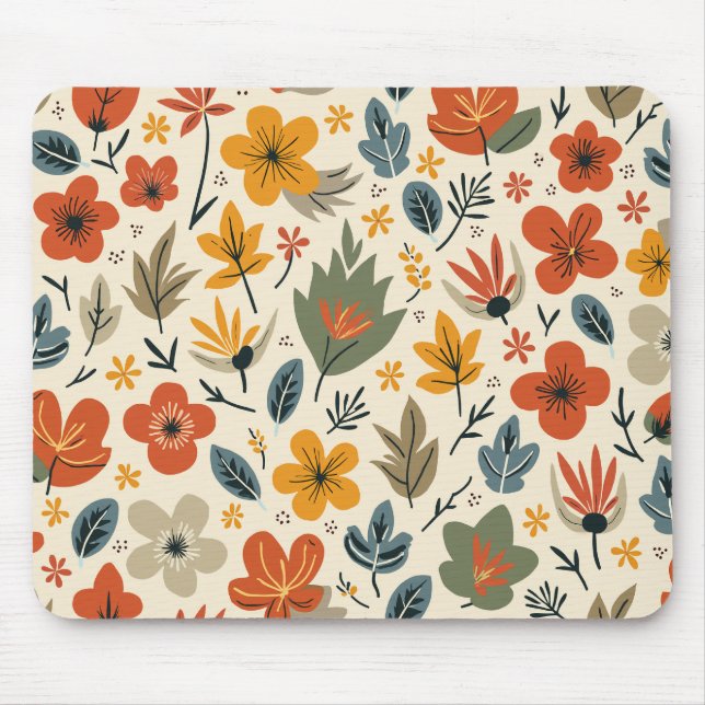 Spring Flower Mouse Pad (Front)