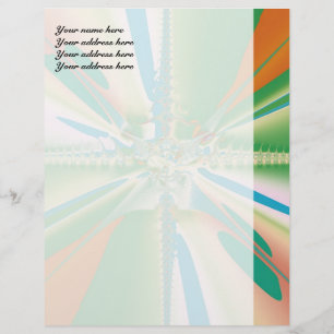 Spring Flower Personalised Letterhead