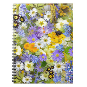 Spring Flower Selection Notebook