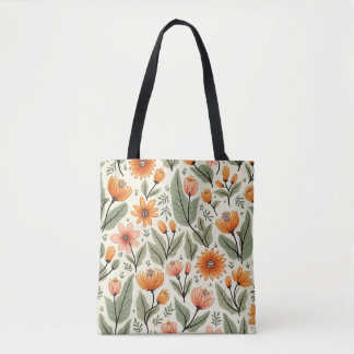 Spring Flower Tote Bag
