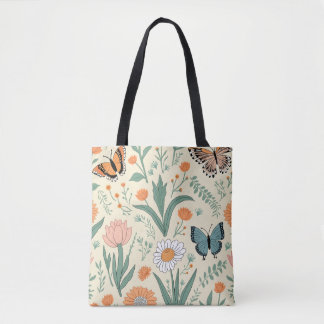 Spring Flower Tote Bag