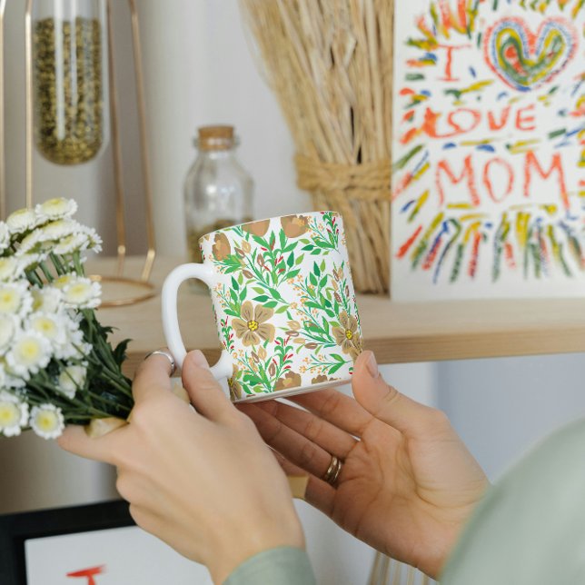 Spring flower two tone mug (Creator Uploaded)