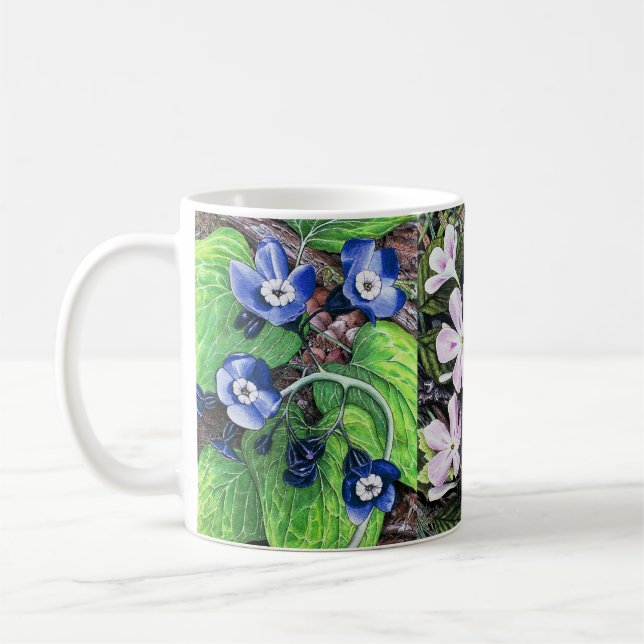 Spring flowers 2 coffee mug (Left)