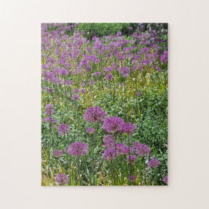 Spring Flowers Alliums Jigsaw Puzzle