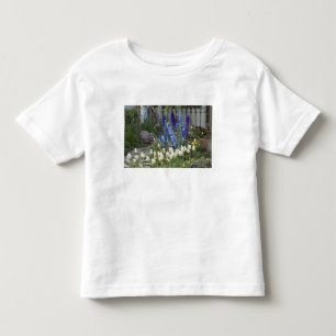 Spring flowers along a garden path, Georgia Toddler T-Shirt